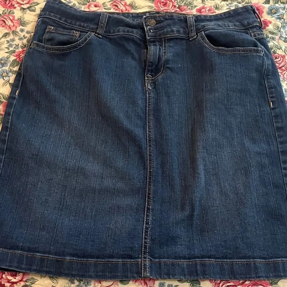 Old Navy, jean skirt
